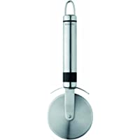 Brabantia 210983 - Cortador de Pizza con Protector de Cuchilla- Color Gris Metalizado